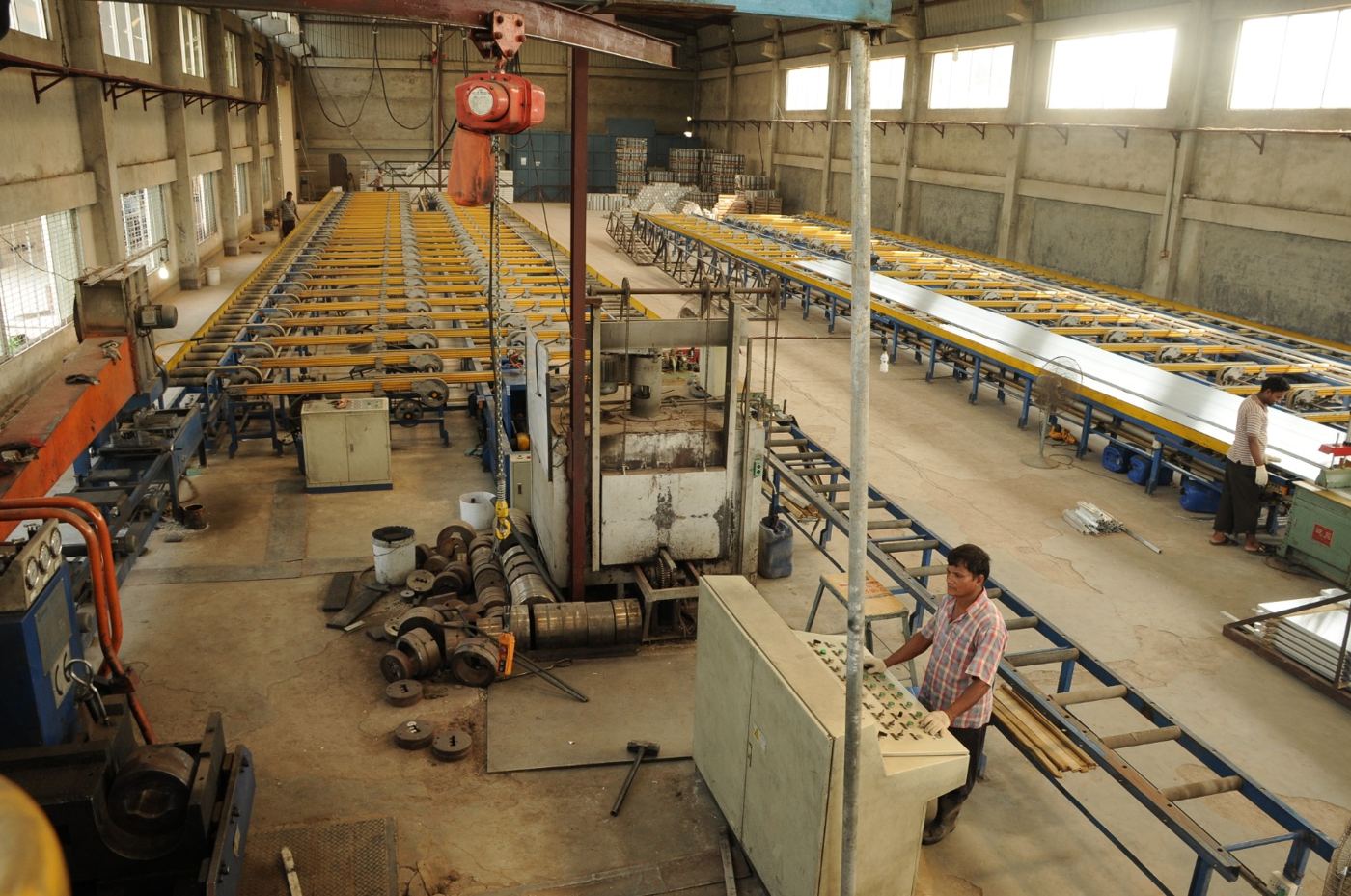 Extrusion line